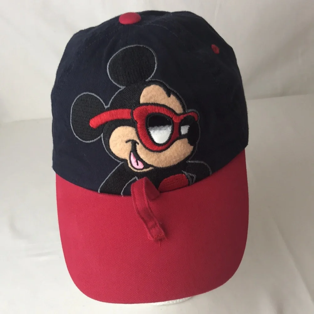 Disney mickey mouse sunglasses cap Sz Toddler